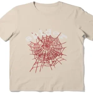 Sp5der T-Shirt Essential – Beige,