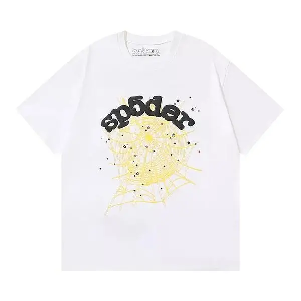 Sp5der Worldwide Web Tee White Sp5der Worldwide Web Tee White
